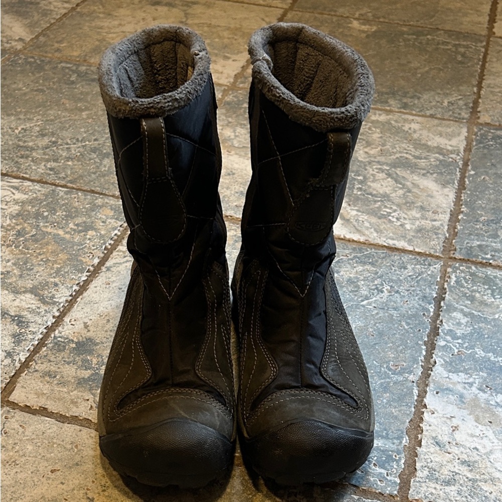 Keen Black Waterproof Winter & Rain Boots